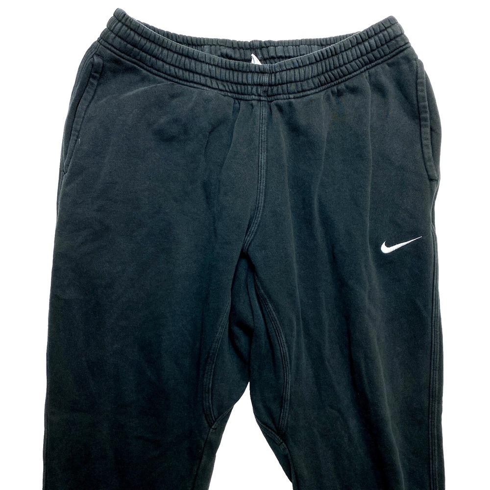 VINTAGE Nike Jogger Mens XL Black Sweatpants Drawstring Gym Work Out - Picture 2 of 11